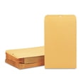 thumbnail image 3 of Quality Park Clasp Envelope, #98, Cheese Blade Flap, Clasp/Gummed Closure, 10 x 15, Brown Kraft, 100/Box (37898), 3 of 3