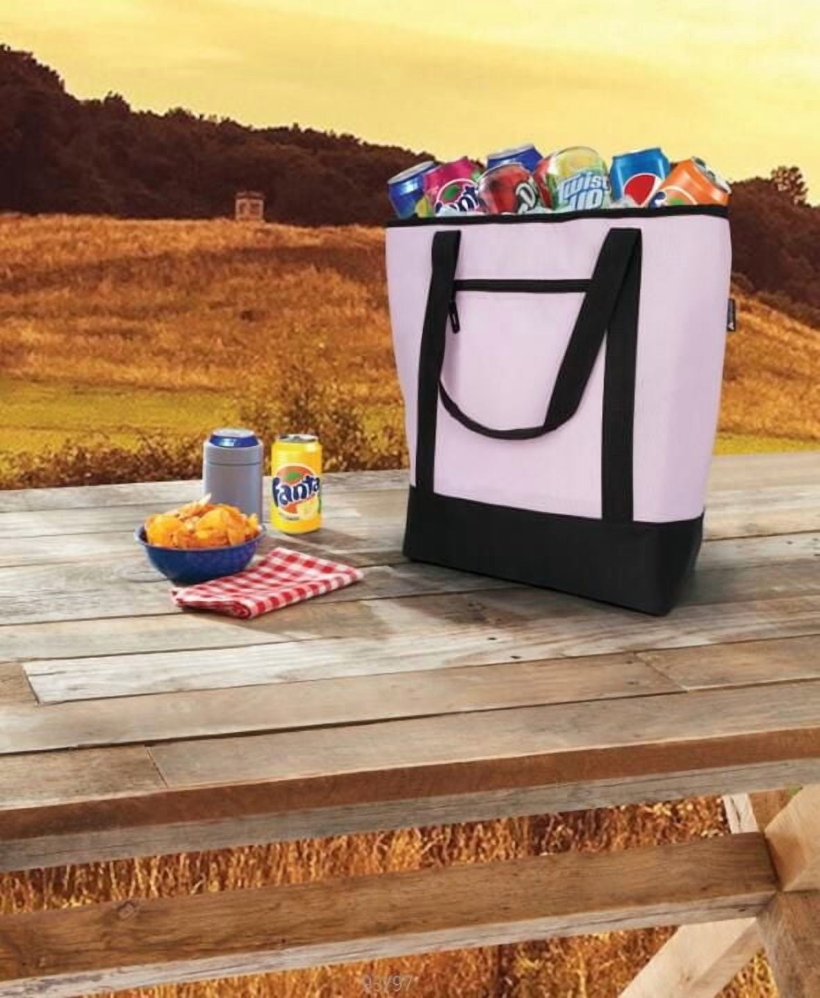 Sac fourre-tout thermique 50 canettes rose Ozark Trai