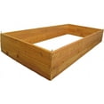 Premium Cedar Raised Garden Bed 3' x 6' x 11" Handcrafted in Maine