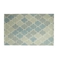 thumbnail image 5 of DecMode Living room Rectangle Geometric Modern Area Rug, Blue, 6' x 9', 1 - Piece, 5 of 7
