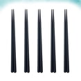 thumbnail image 1 of HEANUJJ 5 Pares Negros Para Comer Resistentes A Corrosión Y Uso Diario, 1 of 8