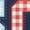 NAVY, variant on Instant Message - 250 Americana Quilt - Women's Short Sleeve Graphic T-Shirt