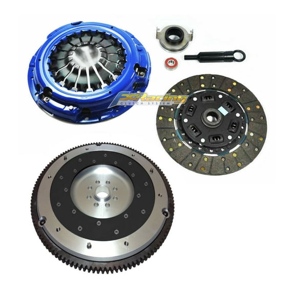 FX STAGE 2 CLUTCH KIT+HD ALUMINUM FLYWHEEL FITS SUBARU IMPREZA WRX LEGACY GT 5SPD