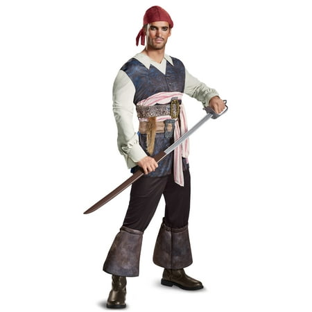 Pirates of the Caribbean 5 Jack Sparrow Adult Costume