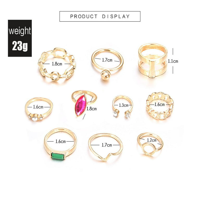 Hollow Out Star Heart Rings For Women Men Splice Open Adjustable Couples  Rings Jewelry Gifts Accessory Promise Finger Rings Wedding Engagement Bands  Rings for Women Set Size 10 Rings for Women Trendy 