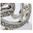 thumbnail image 6 of Modefa Islamic Turkish Home Table Decor 2 Piece Gift Set Sculptures Bookends Arabic Allah Muhammad Waw - Silver Small, 6 of 6