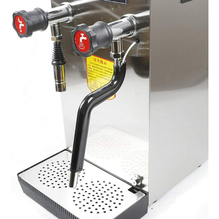 DENEST 4 in 1 Commercial Coffee Machine Coffee Milk Espresso Steam Water  Boiling Machine 110V 12L
