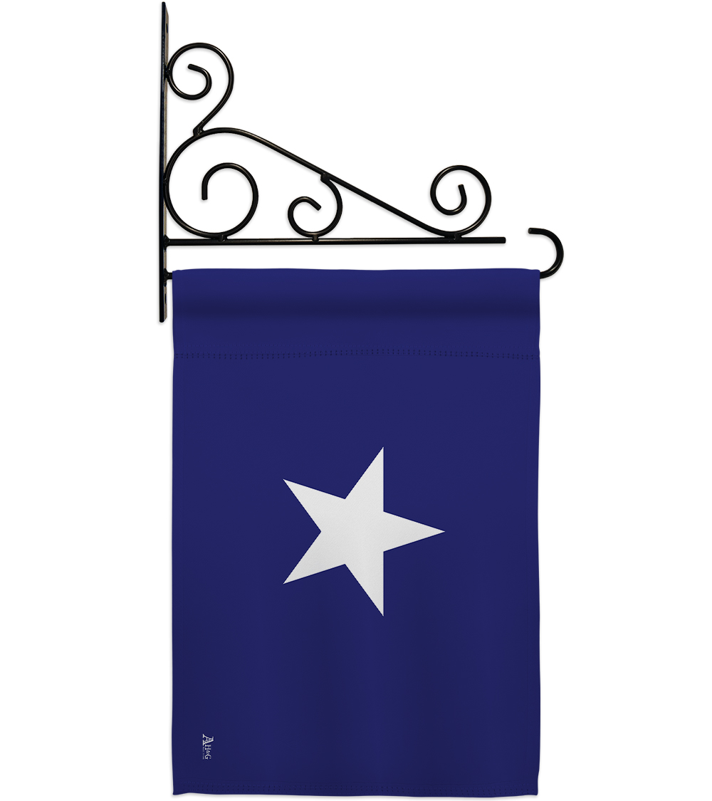 Trade Winds 12x18 Bonnie Blue Sleeve Flag – 100% Polyester, Garden Size, USA