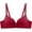 Red, variant on Kaemgyyd Bras for Women No Underwire Push up Supportive Seamless Bra Full Coverage Adjustable Strap Wireless Leisure Bra