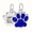 Blue, variant on Custom Engraved Zinc Alloy Pet ID Tag Custom Pet Universal Tag Anti-Lost Design Custom Dog & Cat Name and Birthday Phone Number