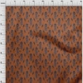 thumbnail image 3 of oneOone Viscose Chiffon Fabric Paisley Ikat Print Fabric BTY 42 Inch Wide, 3 of 4