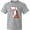 AC-Heather Grey, variant on Inktastic Baseball Seventh Birthday Seven Years Old Youth T-Shirt