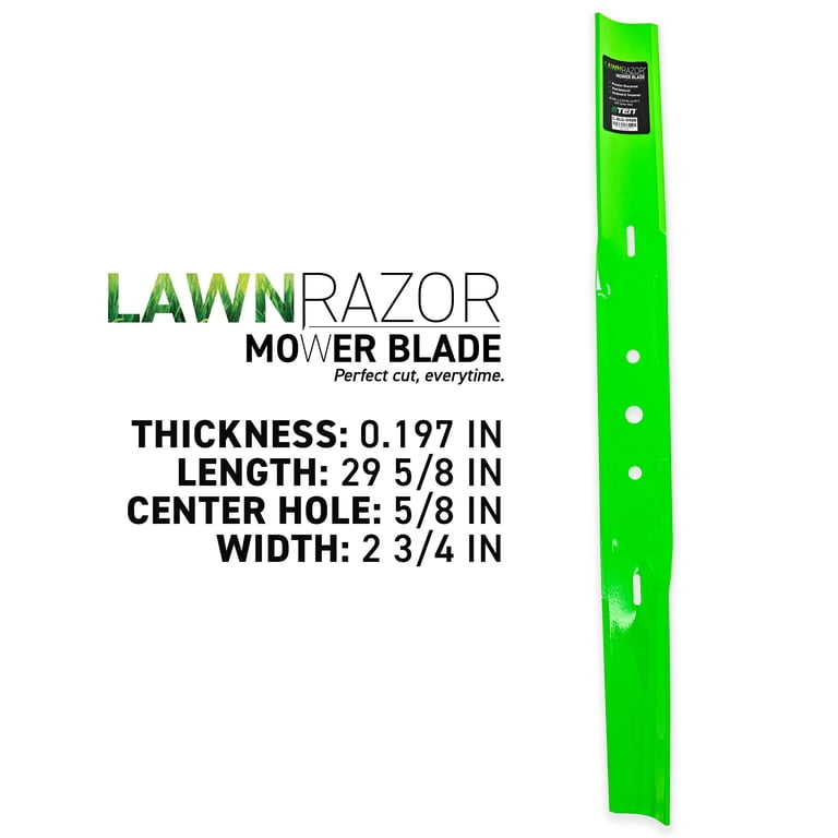 8TEN LawnRAZOR Blade for Honda H1011 H1011K1 30-Inch Deck 72511