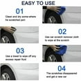 thumbnail image 4 of 1/4PCS Car Scratches Remover Nano Sparkle Cloth Magic Cloth Scratch Remover Kit, 4 of 9