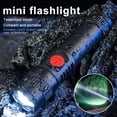 thumbnail image 3 of DLQT Black Flashlight Portable Compact Strong Light Flashlight Rechargeable Led Lamp Beads High Brightness Emergency Long-Range Home Outdoor, 3 of 7