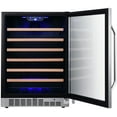 thumbnail image 7 of Edgestar Cwr532sz 24" Wide 53 Bottle Built-In Single Zone Wine Cooler - Stainless Steel, 7 of 7