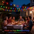 thumbnail image 3 of Luces solares navideñas L LAMPOP C7 50 LED multicolor de 9,5 m, 3 of 9