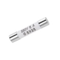 thumbnail image 3 of Fusible de cartucho automotriz 6A 250V 5x25mm de acción rápida reemplazo para amplificador de alarma de audio de estéreo de automóvil 10 piezas, 3 of 5