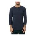 thumbnail image 2 of AMBIG Mens The Frantic Henley Shirt, Blue, Small, 2 of 2