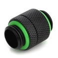 thumbnail image 2 of Bitspower G1/4" Male to Male Extender Fitting (14mm), Rotary, Matte Black, 2 of 3