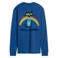 thumbnail image 2 of Pete The Cat - Life Is Groovy - Men's Long Sleeve Graphic T-Shirt, 2 of 5