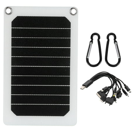 

Portable Solar Panel Charger Monocrystalline Restart Function 6W 6V for Outdoor Charging