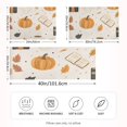 thumbnail image 2 of Yayeee Pillowcase King Size Set of 2 Satin Wrinkle Resistant Pillow Case, Beige Fall Pumpkin, 2 of 7