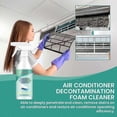 thumbnail image 4 of Air Conditioner Foam Cleaner Heavy Duty Coil Dirt Detergent Multipurpose No Washing Foaming Clean Air Conditioner Cleaner Spray, 4 of 5
