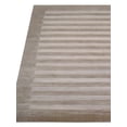 thumbnail image 2 of Exquisite Rugs Wide Stripe Light Beige Viscose handloomed Area Rug, 2 of 2