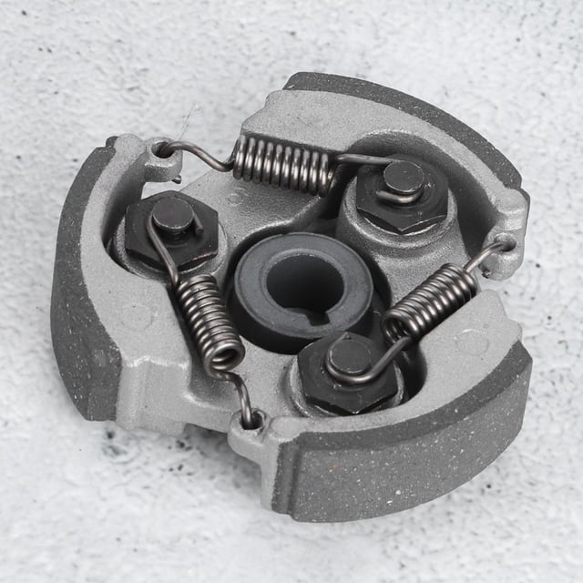 Placas De Embrague De 3 Zapatas, Placa De Embrague Centrífuga De Instalación Simple Profesional Que No Se Decolora Confiable Con Ranura Para Motocicletas De 2 Tiempos 43 47