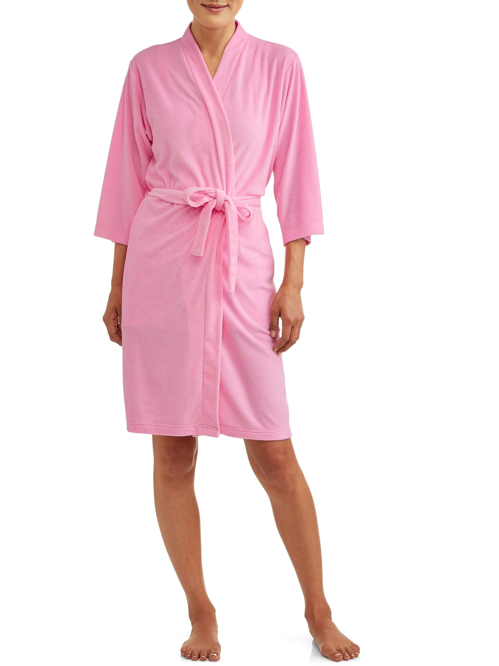 wrap robe dress