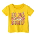 thumbnail image 4 of Suilloe Toddler Girls T-Shirts 100 Days Of School Print Round Neck Short Sleeve Tee Kids Girls Spring Summer Comfy And Style Tee Tops，10 -11 Years, 4 of 4
