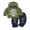 Army Green, variant on Bagilaanoe Toddler Baby Boys Long Pants Set Letter Print Long Sleeve Hooded Pullover Tops + Ripped Jeans 3T 4T 5T Kids Casual Sweatsuits