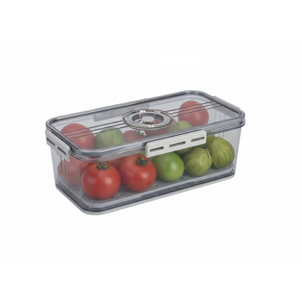 Contenedor De Alimentos Para Refrigerador Con Temporizador