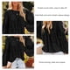 thumbnail image 5 of Blusa De Manga Larga Con Estampado Floral Tops De Manga Larga Para Mujer Lindos Tops De Manga Larga Blusa De Manga Larga Con Cuello Redondo Y Volantes Con Estampado Floral Lindos ANGGREK Otros, 5 of 5
