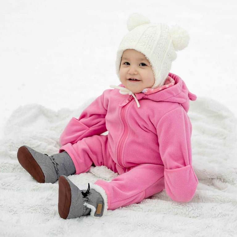 Jan & Jul Fleece Suit - Watermelon Pink Jan & Jul Fleece Suit - Watermelon Pink