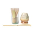 thumbnail image 2 of 3x Traditional Matcha Whisk and Bowl Handmade Bamboo Whisk Matcha Set for, 2 of 7
