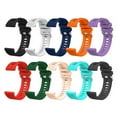 thumbnail image 4 of For Garmin Approach S40 20mm Silicone Twill Watch Band, 4 of 4