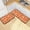 Cute Fox Face, variant on Dailycode 2 Pcs Kitchen Rug Set Non Slip Absorbent Soft Floor Mats for Kitchen Bathroom Leopard Print Clip Art 19.7"x27.6"+19.7"x47.2"