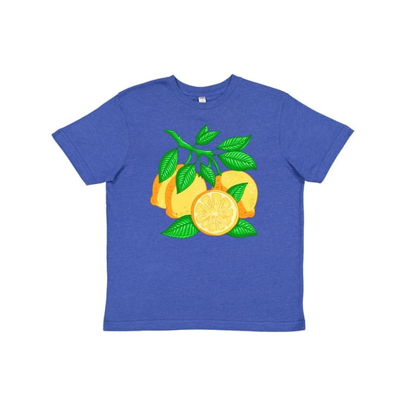 Inktastic I Love Lemons with Lemon Tree Branch Illustration Youth T-Shirt