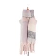 thumbnail image 1 of Bufanda de invierno a cuadros para mujer, bufanda de tartán a la moda, cálida Rosa claro 1 Yuyangstore Bufanda de tela escocesa de invierno, 1 of 8