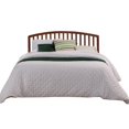 thumbnail image 2 of Bowery Hill Traditional Twin Spindle Headboard in Walnut, 2 of 13