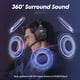 thumbnail image 4 of Auriculares inalámbricos para juegos NUBWO G06 con micrófono para PS5/PS4/PC, 4 of 8