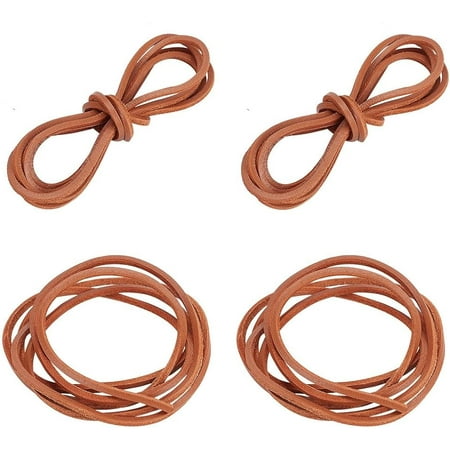 

Leather Boot Laces 55 Inch Flat Leather Shoe Laces