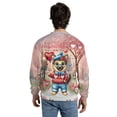 thumbnail image 5 of Happy Valentine’s Day Adorable German Shepherd Puppy Holding Heart Balloon All Over Print 3D Sweatshirt Unisex Merch Alsatian Dog Lover Gifts - 00030, 5 of 6