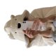 thumbnail image 2 of Winter Throw Blanket Cloak With Hood Thick Soft Plush Warm Wearable Blanket for Children and Adults White 120x123cm, 2 of 4