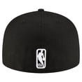 thumbnail image 4 of Men's-New Era  Black LA Clippers 59FIFTY Fitted Hat, 4 of 5
