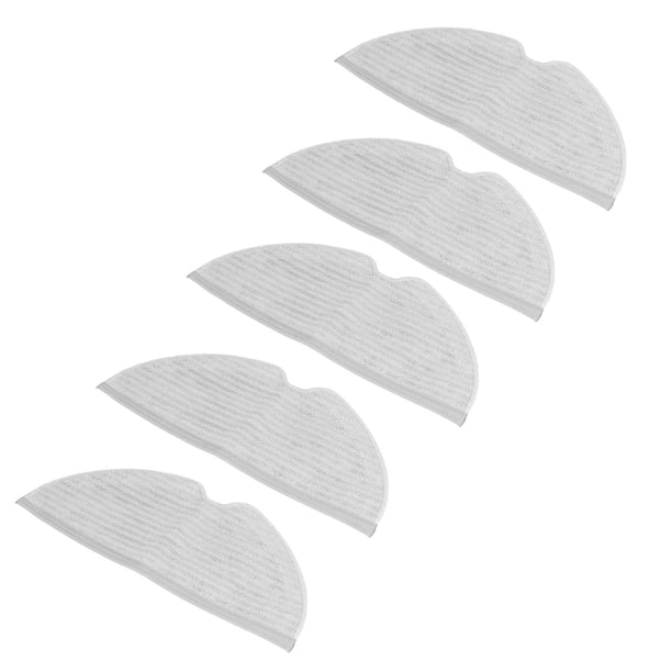 Almohadilla de trapeador para Xiaomi Mijia, 5 piezas de trapeador de aspiradora para Xiaomi Mijia Paño de trapeador para Xiaomi Mijia C Elegante y moderno