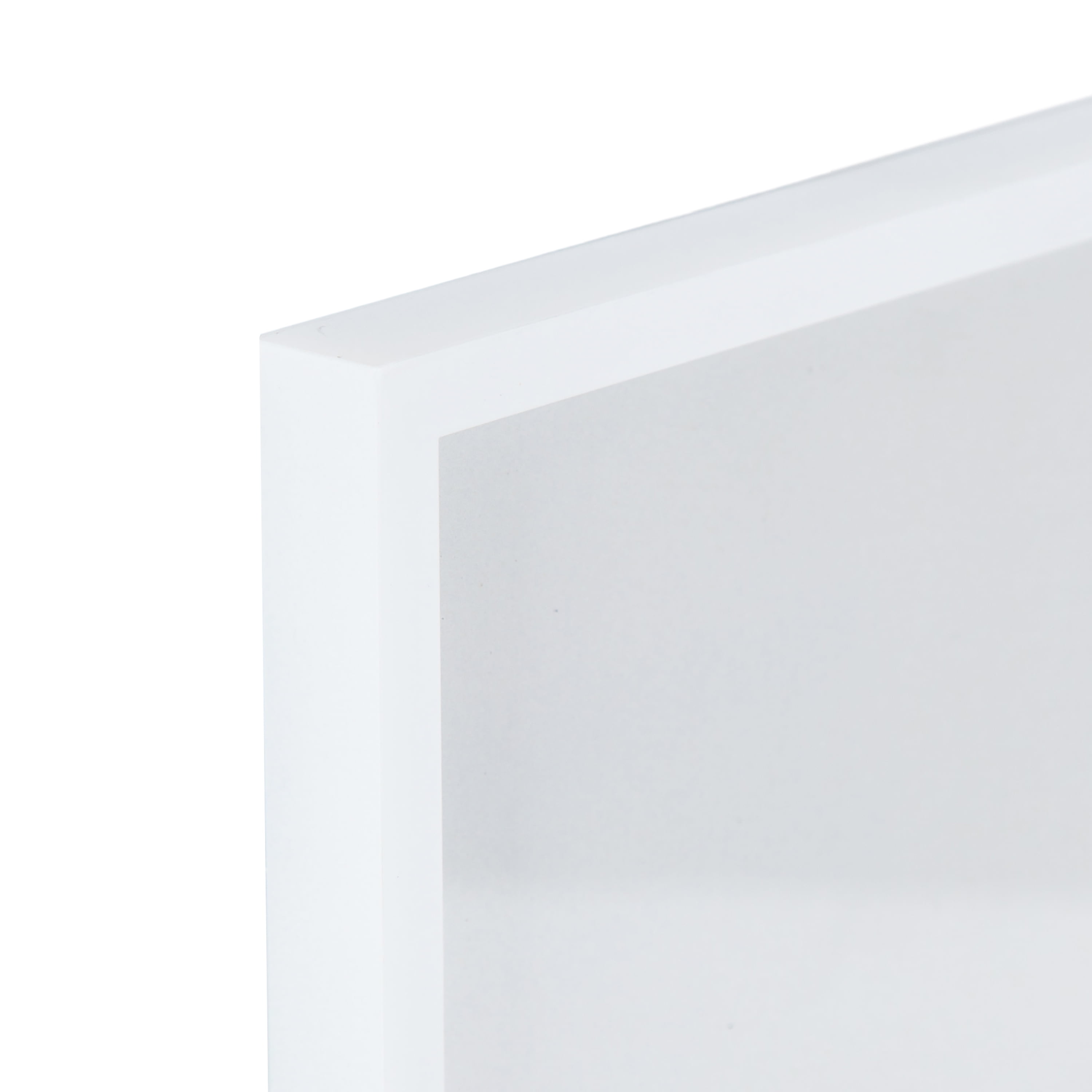 (2 pack) DesignOvation 8x10 Linear White Decorative Tabletop Picture Frame