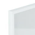 thumbnail image 4 of (2 pack) DesignOvation 5x7 Linear White Decorative Tabletop Picture Frame, 4 of 11